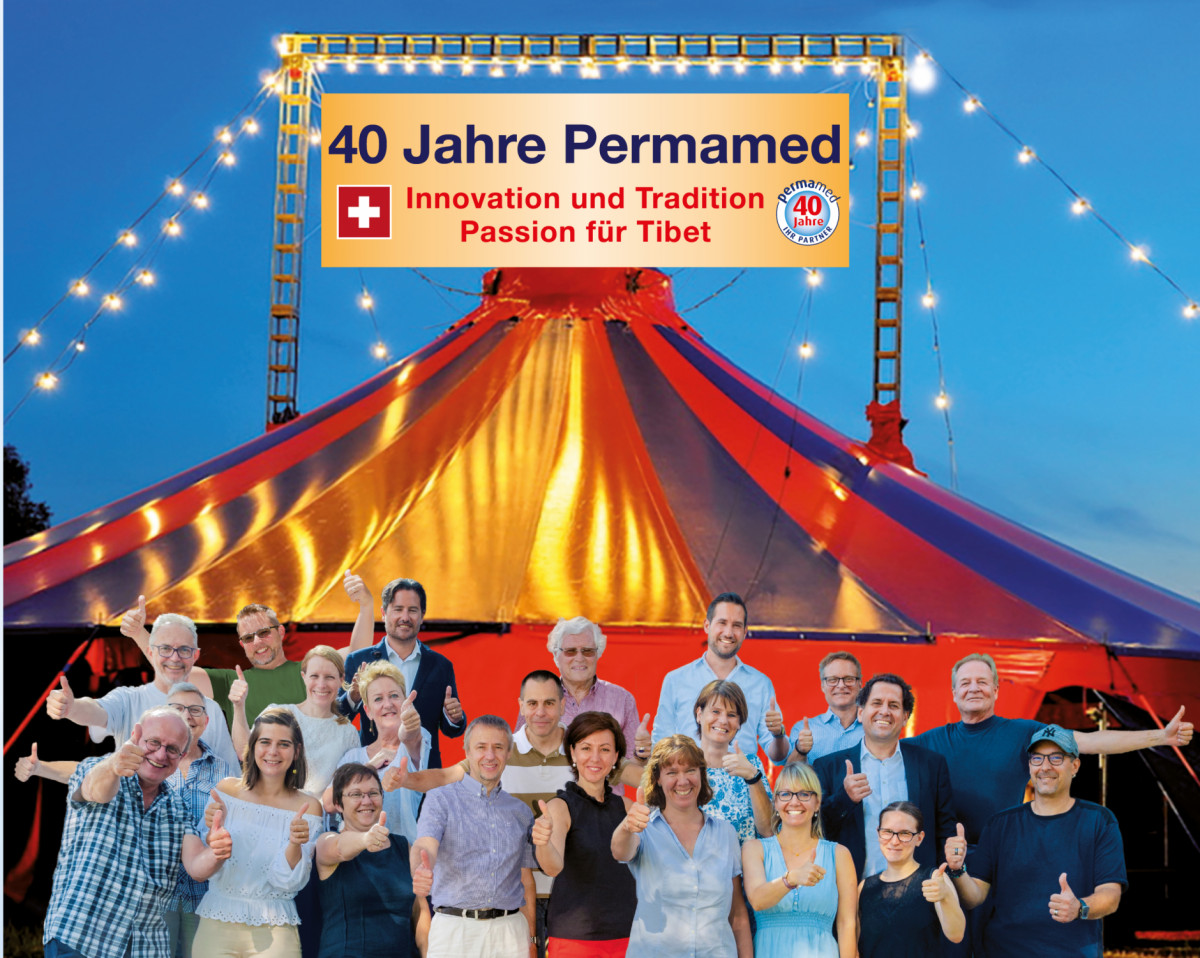 40 Jahre Permamed: der grosse Jubiläumsanlass im imposanten Zirkus-Zelt